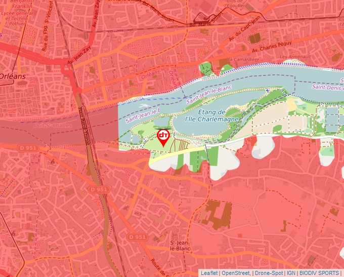 Carte Géoportail pour les drones de loisir