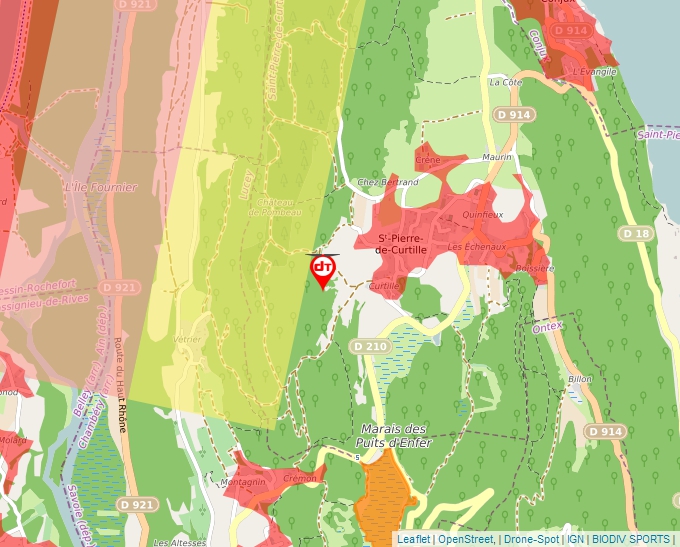 Carte Géoportail pour les drones de loisir