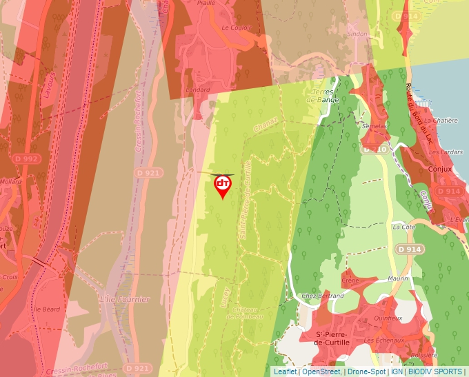 Carte Géoportail pour les drones de loisir