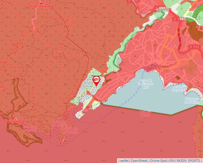 Carte Géoportail pour les drones de loisir