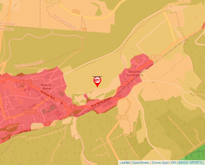 Carte Géoportail pour les drones de loisir