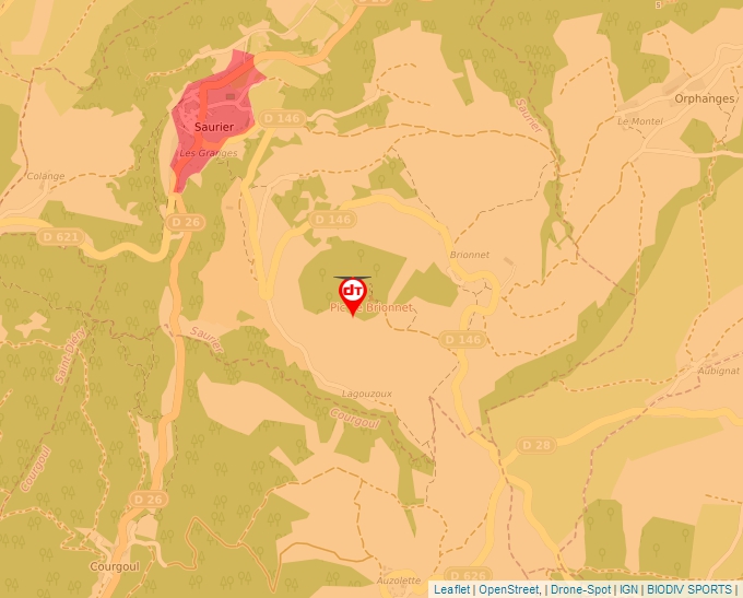 Carte Géoportail pour les drones de loisir