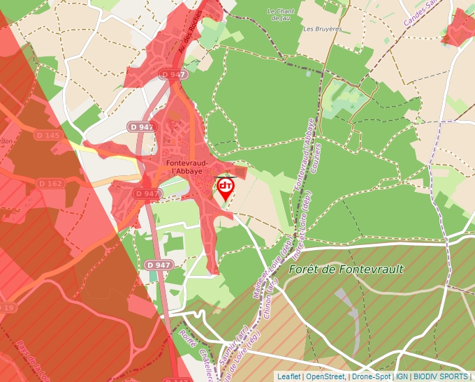 La carte GeoPortail