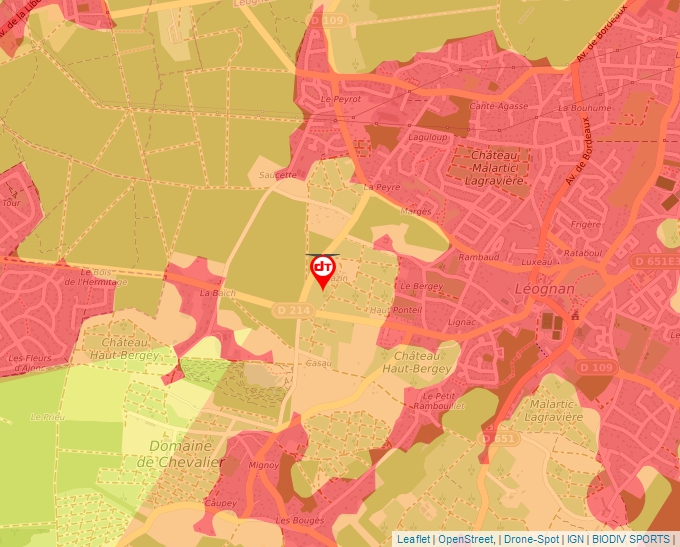 Carte Géoportail pour les drones de loisir
