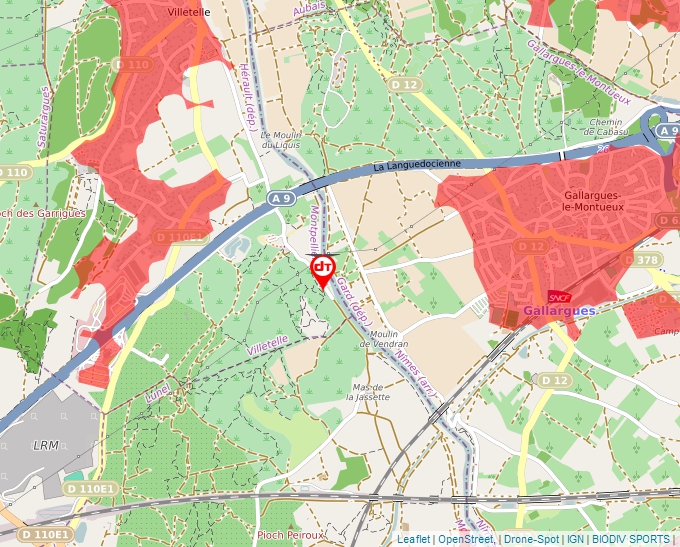 La carte GeoPortail