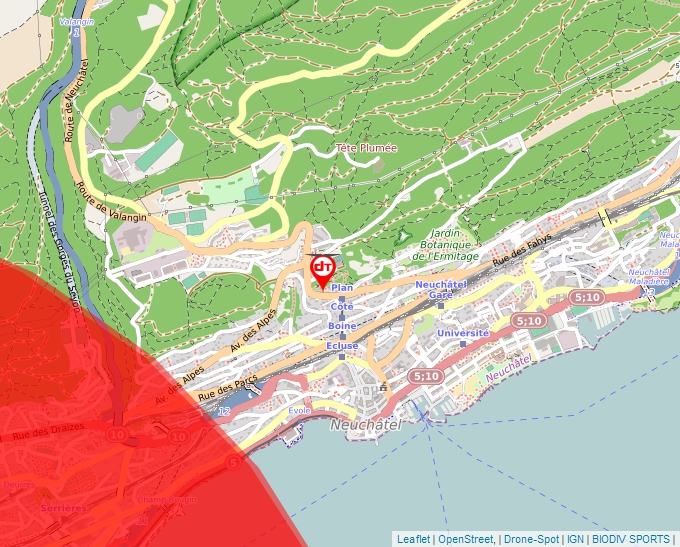 Geoportal map