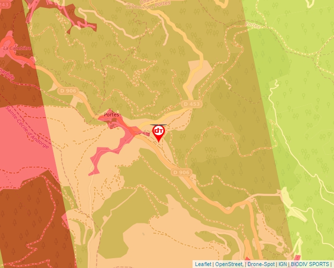 Geoportal map
