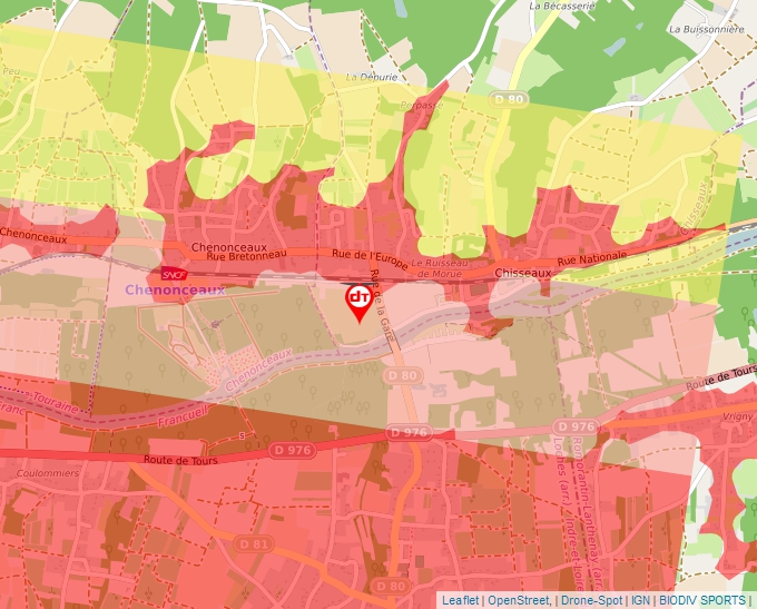 Geoportal map