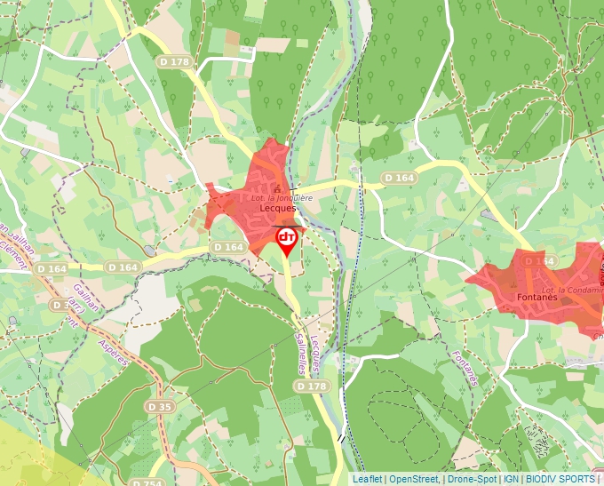 La carte GeoPortail