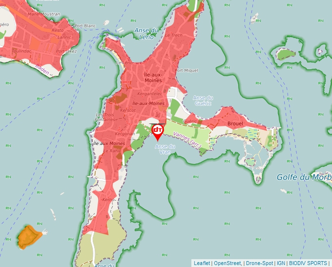 La carte GeoPortail