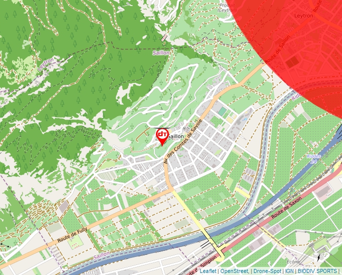 La carte GeoPortail