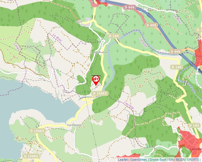 La carte GeoPortail