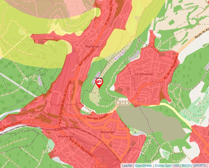 Geoportal map