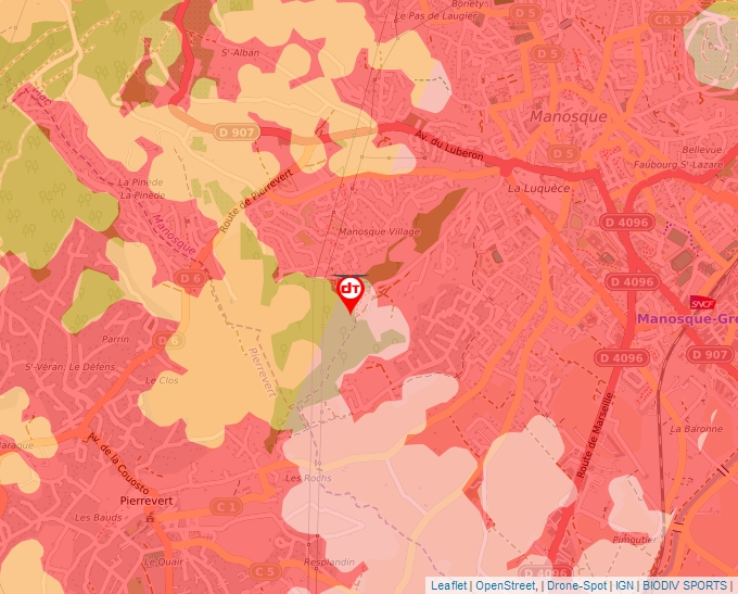Geoportal map