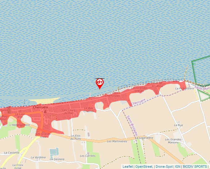 Carte Géoportail pour les drones de loisir