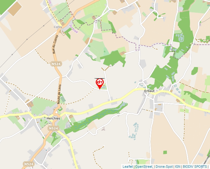 Carte Géoportail pour les drones de loisir