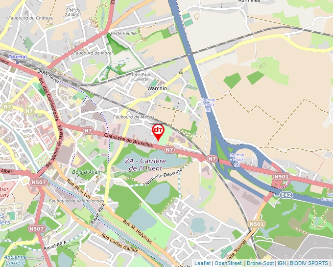 Carte Géoportail pour les drones de loisir