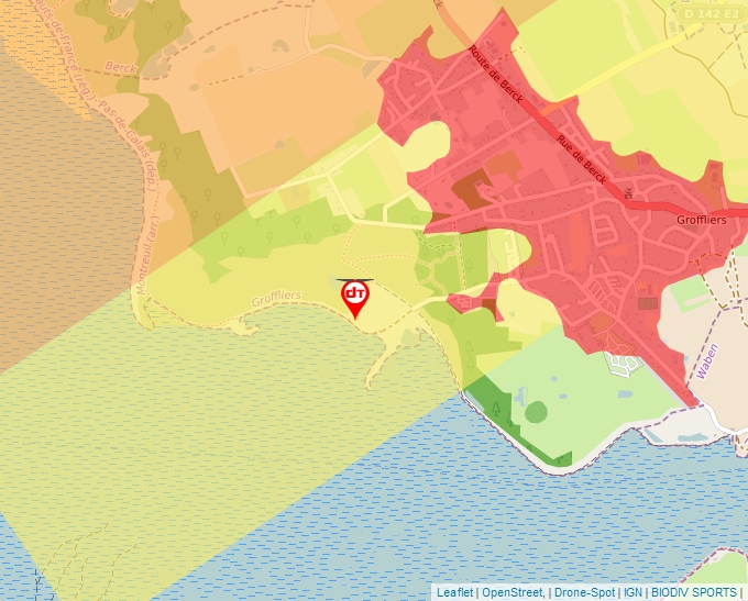 Carte Géoportail pour les drones de loisir