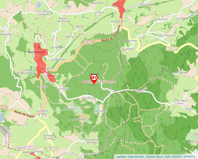 Carte Géoportail pour les drones de loisir