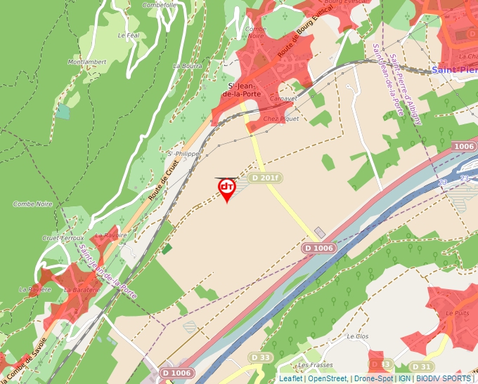 Carte Géoportail pour les drones de loisir