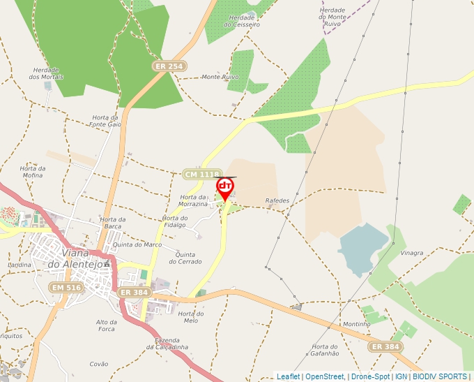 Carte Géoportail pour les drones de loisir