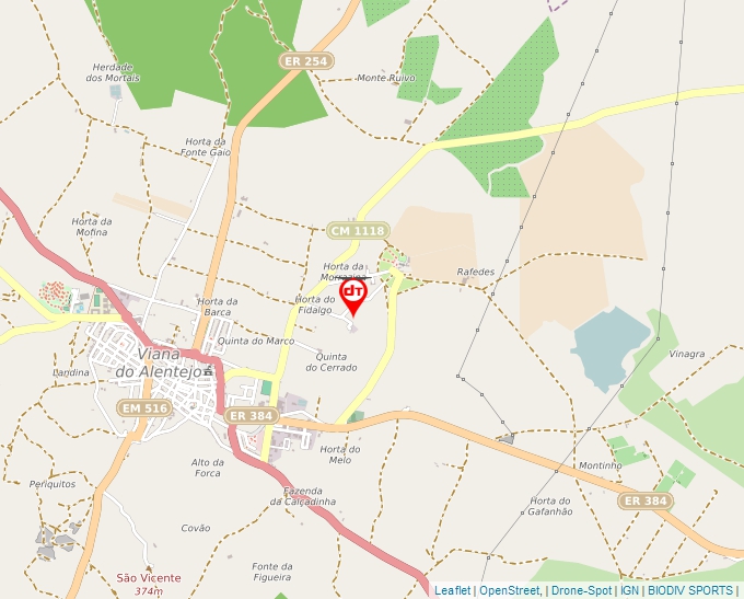 Carte Géoportail pour les drones de loisir