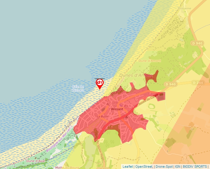 Carte Géoportail pour les drones de loisir
