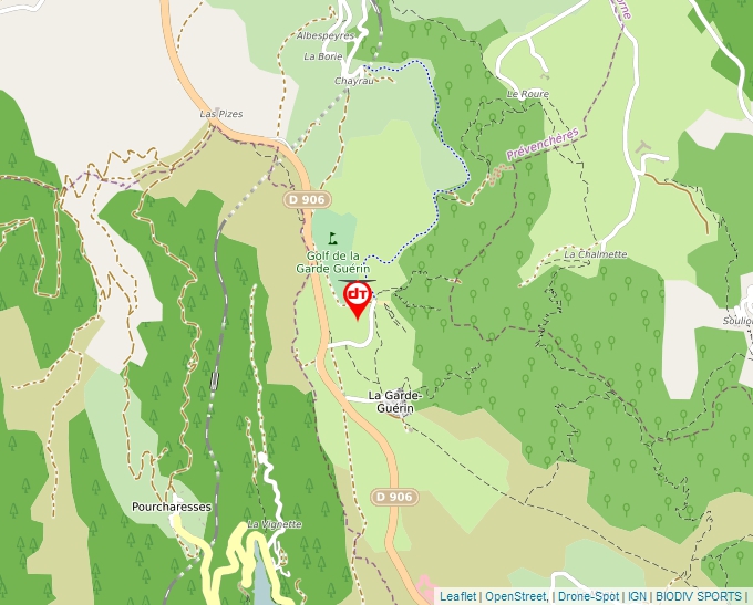 Carte Géoportail pour les drones de loisir
