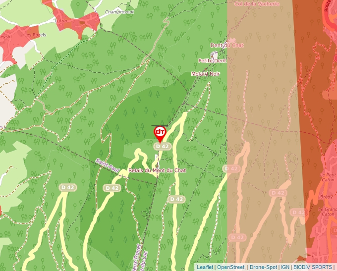 Carte Géoportail pour les drones de loisir