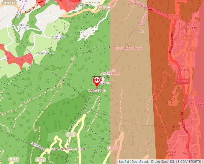 Carte Géoportail pour les drones de loisir