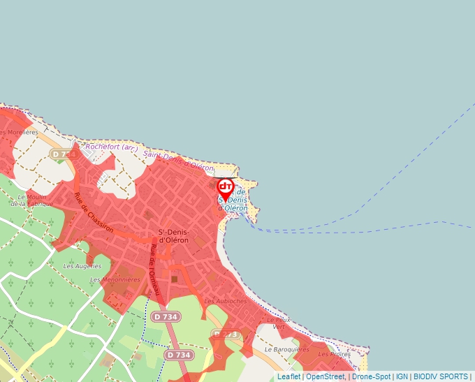 Carte Géoportail pour les drones de loisir