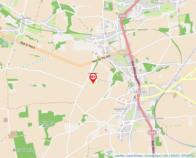 Carte Géoportail pour les drones de loisir