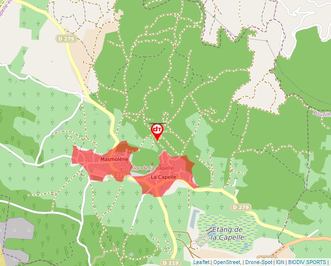 La carte GeoPortail