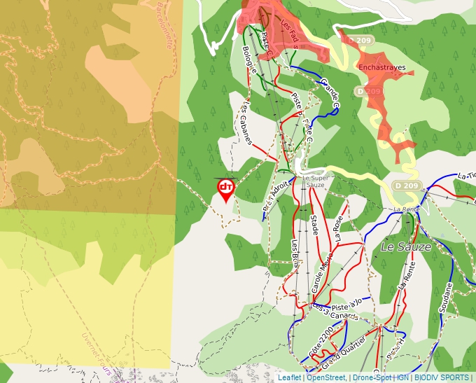 Geoportal map