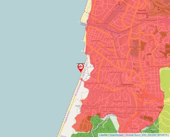 Geoportal map