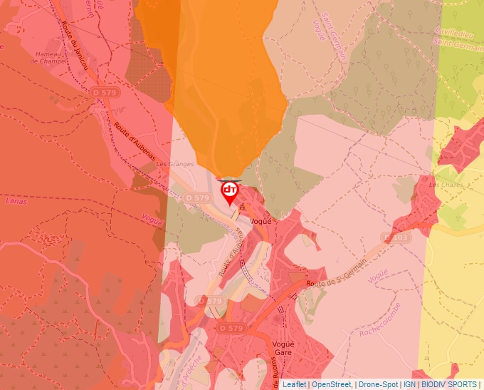 Geoportal map