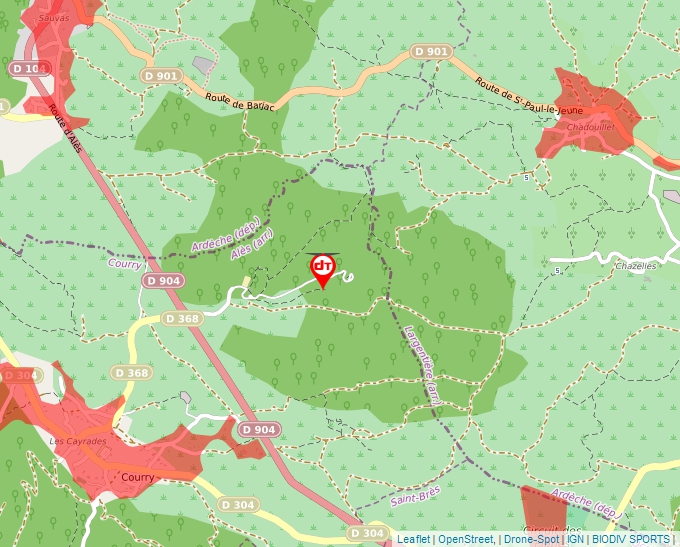 Geoportal map
