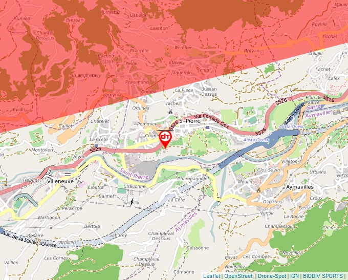 Carte Géoportail pour les drones de loisir