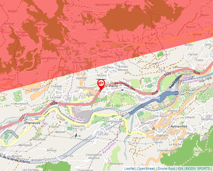 Carte Géoportail pour les drones de loisir