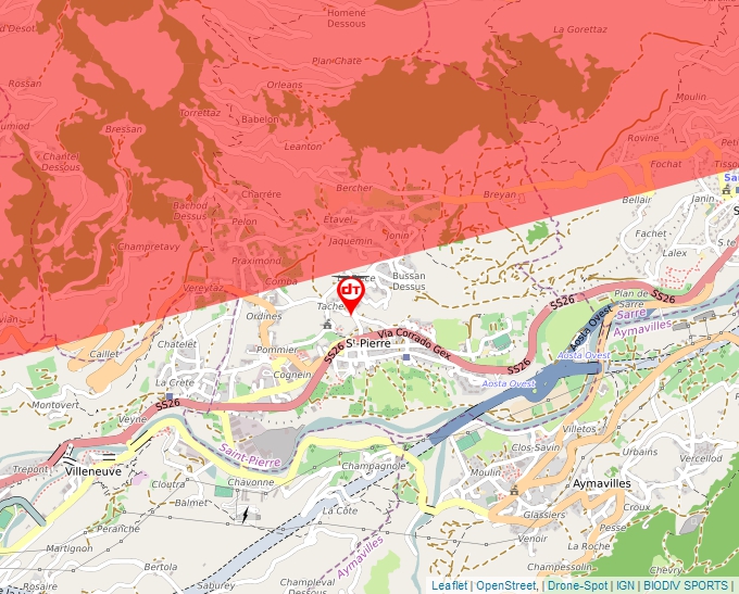 Carte Géoportail pour les drones de loisir