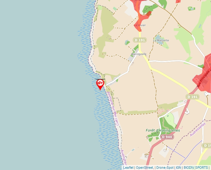 Carte Géoportail pour les drones de loisir