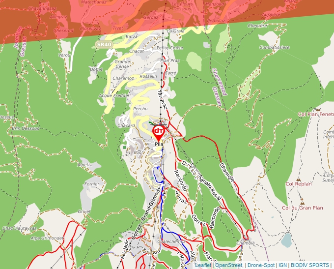 Carte Géoportail pour les drones de loisir