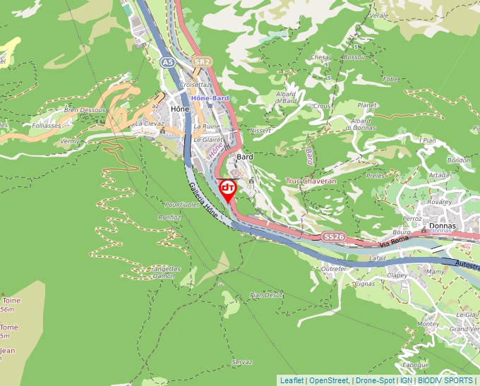 La carte GeoPortail
