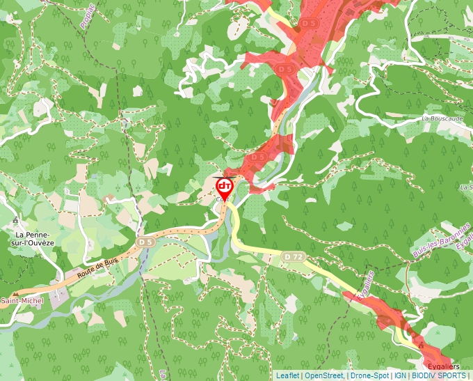 La carte GeoPortail