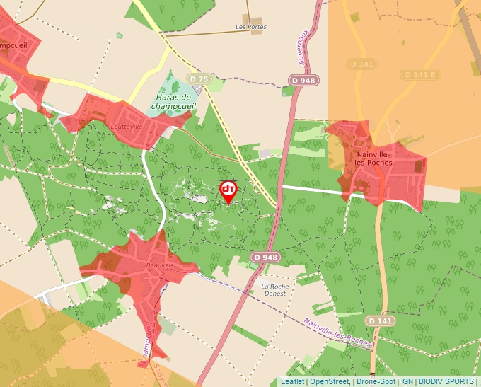 Geoportal map