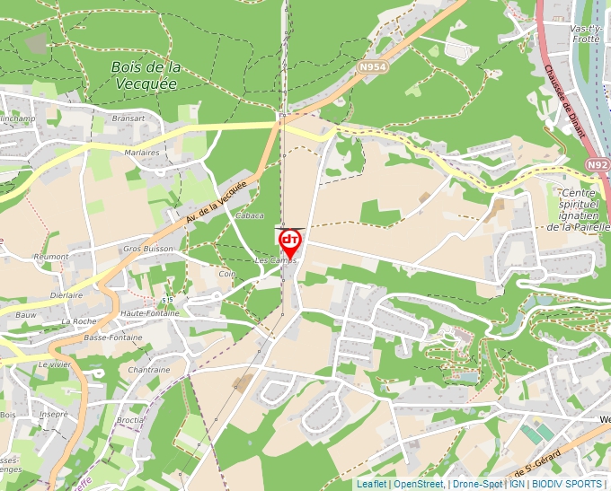 Carte Géoportail pour les drones de loisir