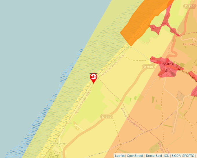 Carte Géoportail pour les drones de loisir