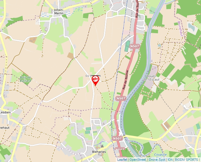 Carte Géoportail pour les drones de loisir