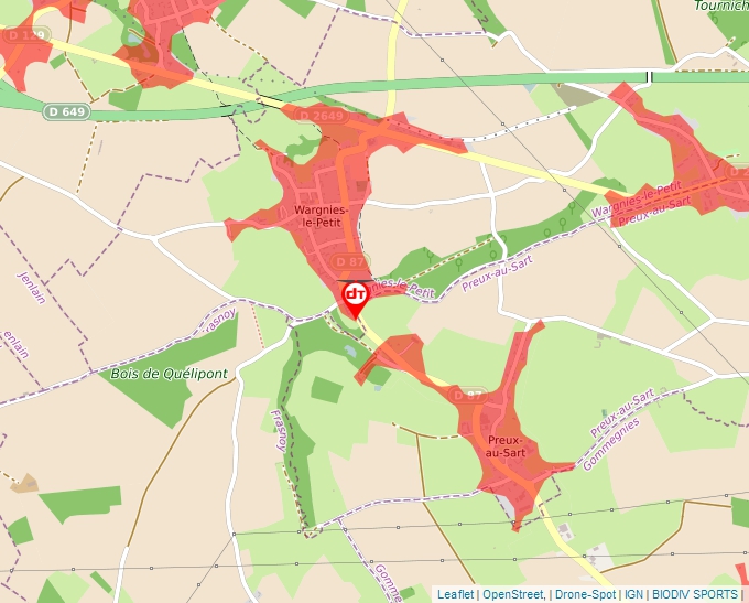 Carte Géoportail pour les drones de loisir