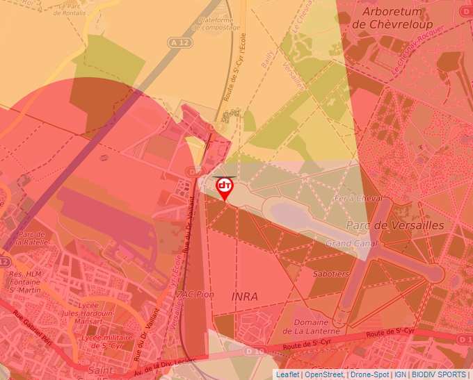 Geoportal map